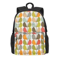 Retro 60s Midcentury Modern Pattern 1 Backpacks For Men and Women
