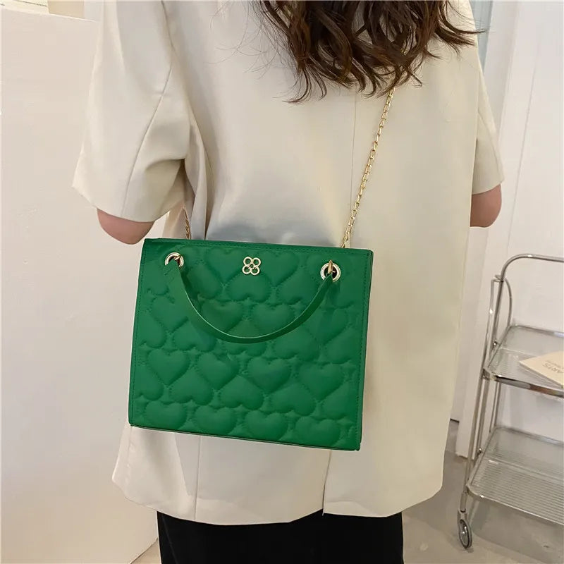 Vintage Women's Chain Shoulder Bag Messenger Tote Bag