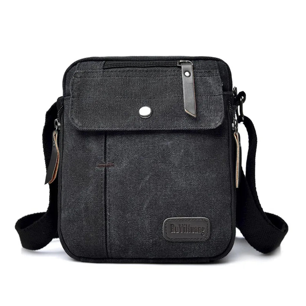 Retro Canvas Bag Military Sling Messenger Shoulder Satchel