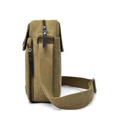Retro Canvas Bag Military Sling Messenger Shoulder Satchel
