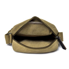 Retro Canvas Bag Military Sling Messenger Shoulder Satchel