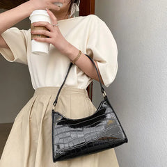 Retro Casual Women's Totes Shoulder Bag PU Leather Handbag