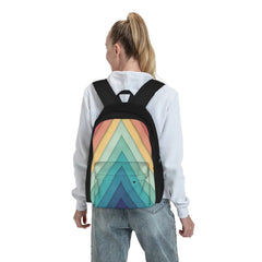 Retro Chevrons 002 Backpacks Men's Backpacks Bags For Women