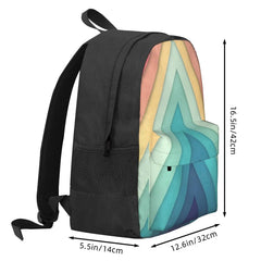 Retro Chevrons 002 Backpacks Men's Backpacks Bags For Women