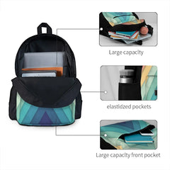 Retro Chevrons 002 Backpacks Men's Backpacks Bags For Women