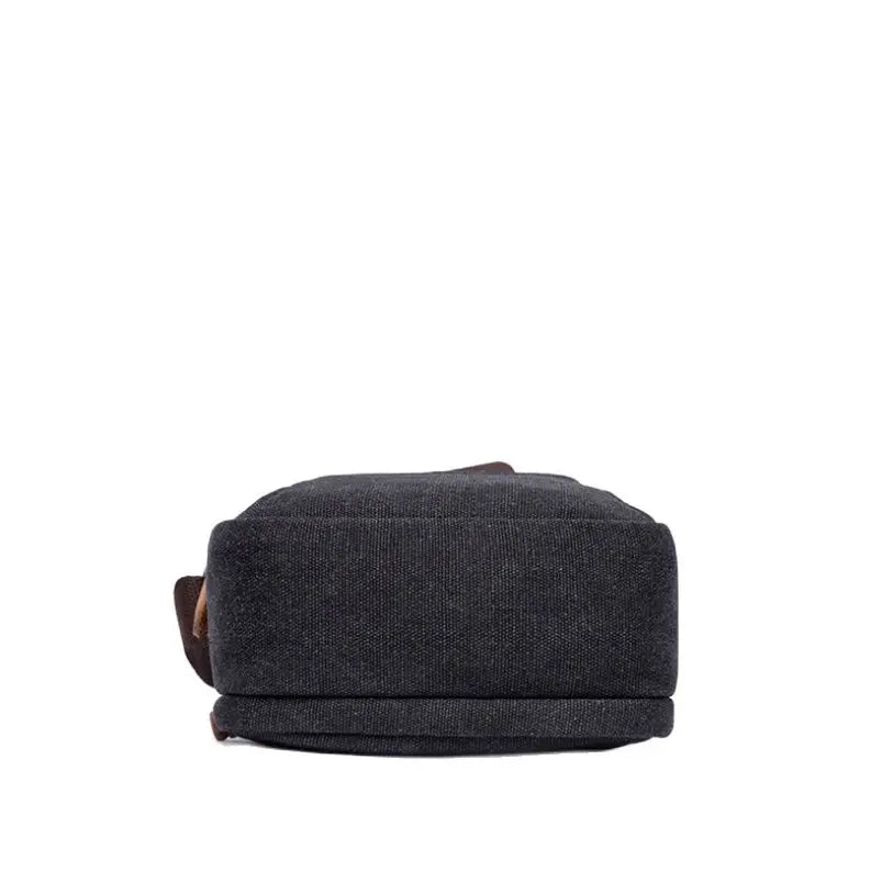 Classic Messenger Bag Canvas Shoulder Small Square Large-Capacity