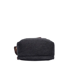 Classic Messenger Bag Canvas Shoulder Small Square Large-Capacity
