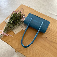 Retro Ladies Clutch Handbag PU Leather Underarm Tote Shoulder Bag