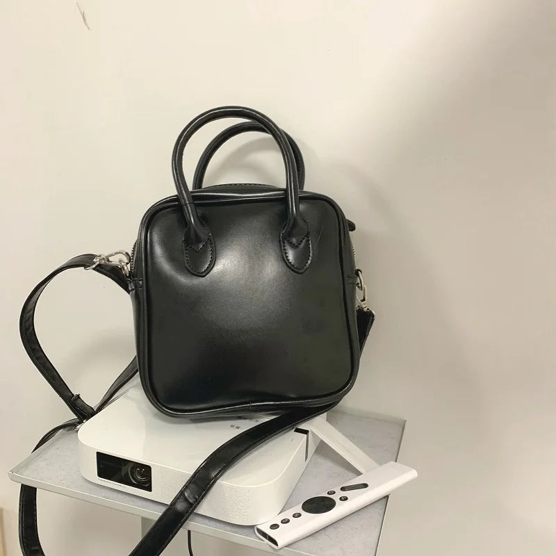 Retro Women Tote Purse Handbags PU Leather Ladies Shoulder Messenger Bags