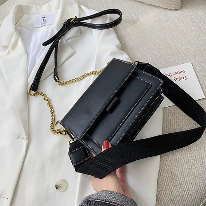 Retro Women's Handbag Chain Shoulder Lady Totes