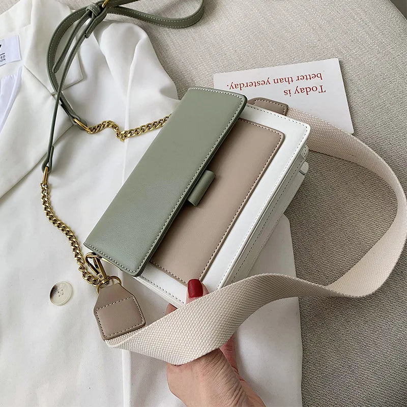 Retro Women's Handbag Chain Shoulder Lady Totes