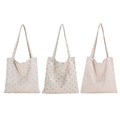 Retro Flower Female Shopping Messenger Bags Shoulder Bags Daisy