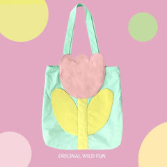 Retro Flower Women's Shoulder Bags Patchwork Female Tote Purse Handbags