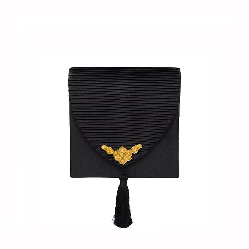 Retro Angel Antique Handbags Satin Totes Bag Women Shoulder Messenger Bags