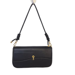 High-Texture Lock Button Women's Square Bag