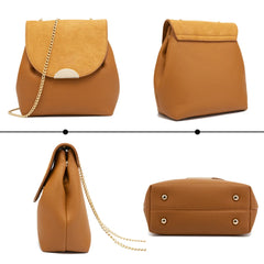 Retro Lady Cross Body Bag Bucket Bags Women Shoulder Bag