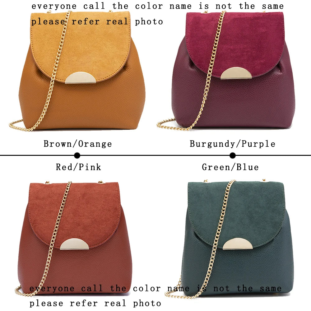 Retro Lady Cross Body Bag Bucket Bags Women Shoulder Bag