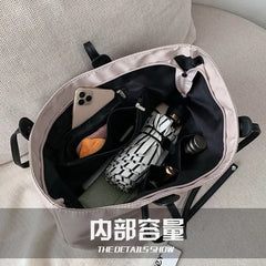 Retro Large Capacity Oxford Handbag Women Bag Tote Bag