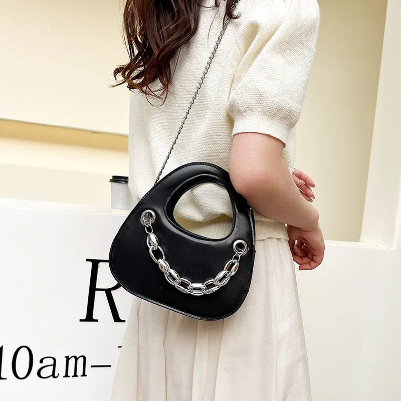 Small Chain Shoulder Bag Spring Women's Retro Messenger Bag