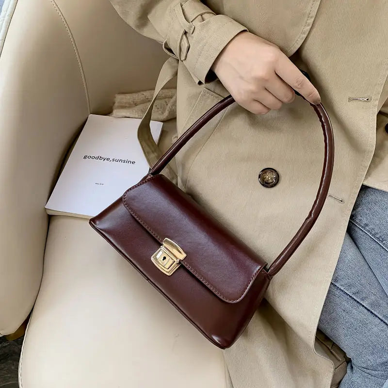 Retro Mini Bag Underarm Bag Women Handbag