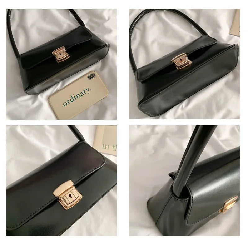 Retro Mini Bag Underarm Bag Women Handbag