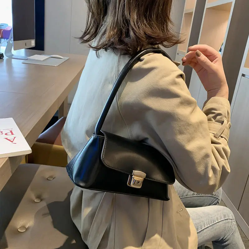 Retro Mini Bag Underarm Bag Women Handbag