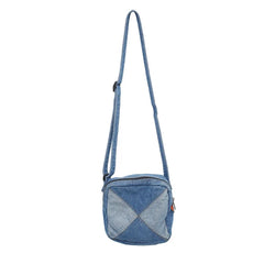 Retro Mini Crossbody Bag for Women Denim Travel Handbag Purse