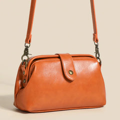 Retro Mini Shoulder Bag Crossbody Multi-pocket Wallet Leather Handbag