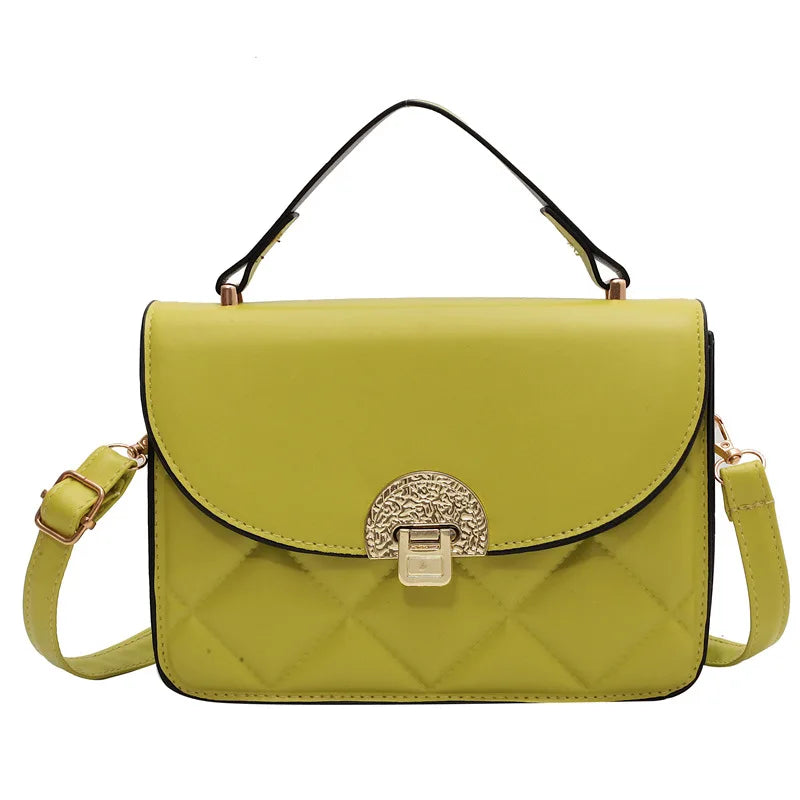 Retro PU Leather Shoulder Bags Crossbody Flap Purse for Women