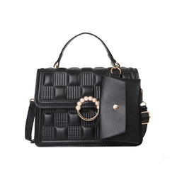 Retro Portable Small Square Bag Women's Bag Versatile Shoulder Messenger Bag
