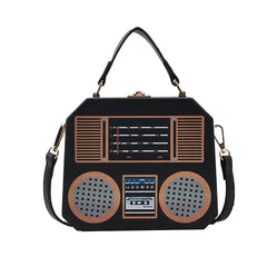 Retro Radio Purse Handbag for Women Party Clutch Evening Bag