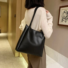 Retro Shoulder Bag PU Leather Crossbody Bags Tote Handbag for Women Girls