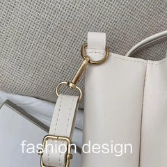Retro Shoulder Bag PU Leather Crossbody Bags Tote Handbag for Women Girls