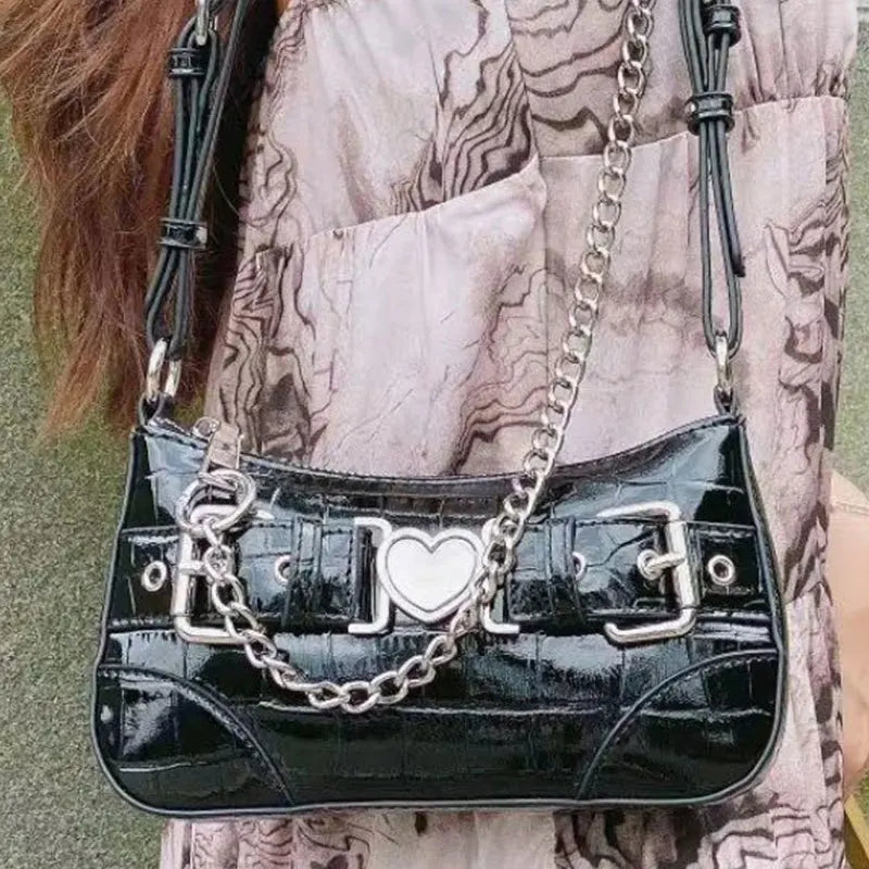 Retro Shoulder Bag Women PU Leather Lady Shopping Purse Clutch Bolsa