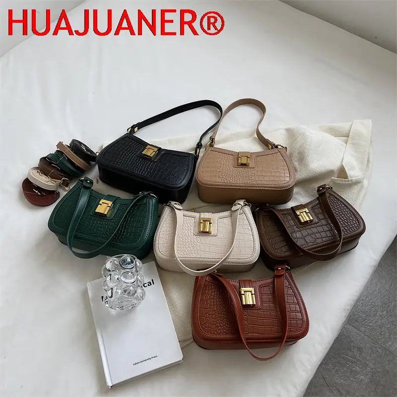 Women's Retro Shoulder Bag Winter Trend Handbag Travel Crossbody Bag