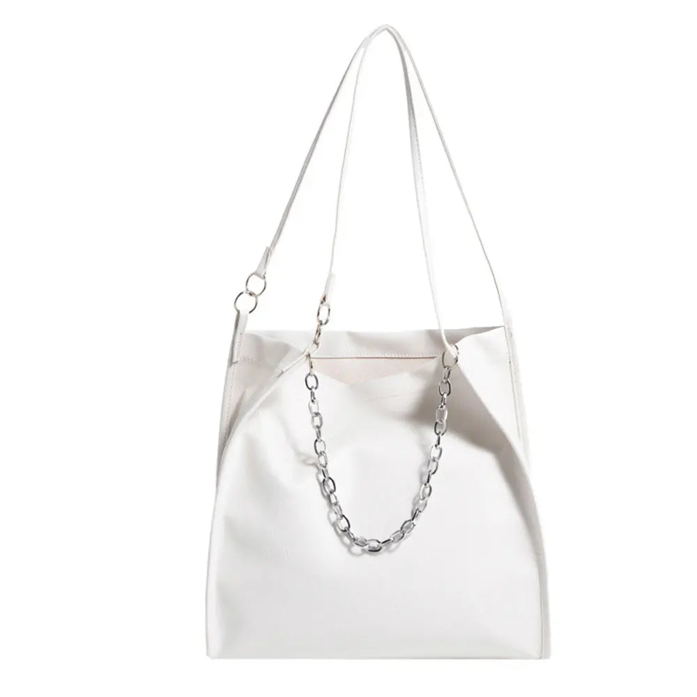Retro Leather Crossbody Bucket Bags Women Shoulder Bags Large Capacity