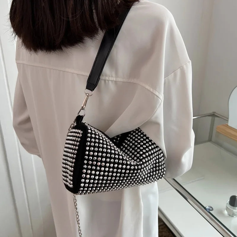 Retro Small Bags Women's Stylish Leisure Chain Bag
