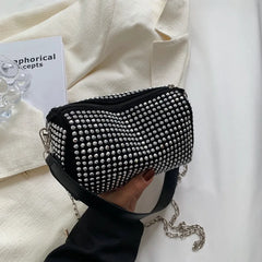 Retro Small Bags Women's Stylish Leisure Chain Bag