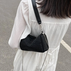 Retro Small Bags Women's Stylish Leisure Chain Bag