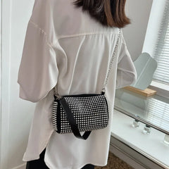Retro Small Bags Women's Stylish Leisure Chain Bag