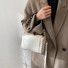 Small Box Bag Pu Leather Crossbody Bag Women's Handbags Lady Shoulder Bags