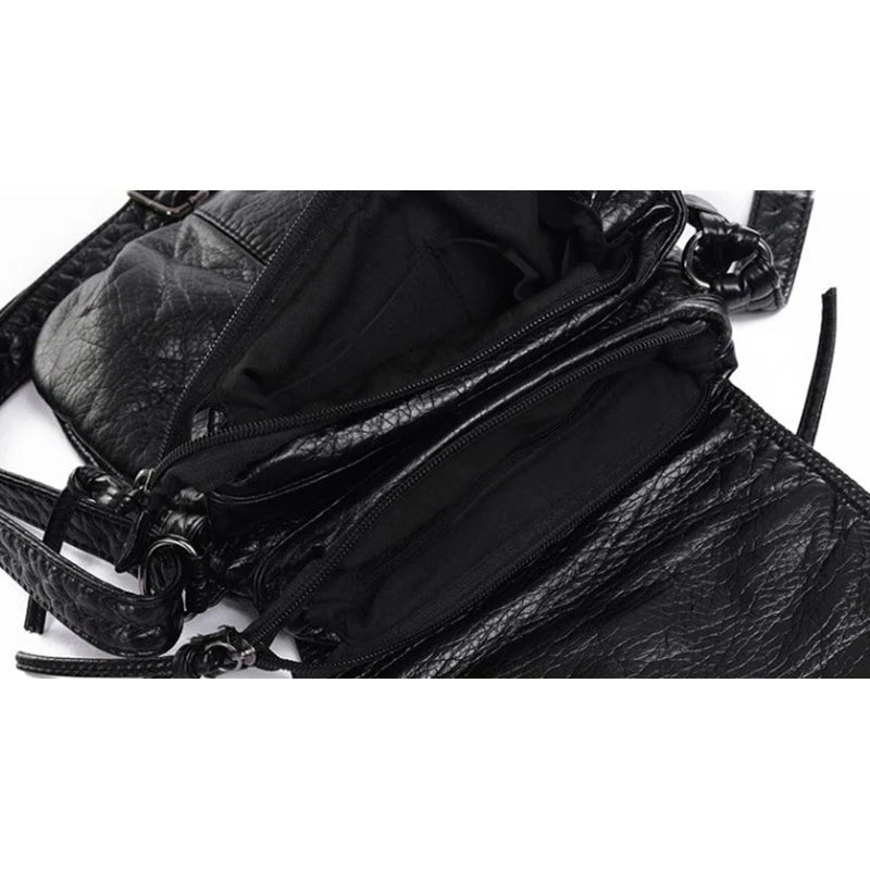 Soft Leather Women Shoulder Bags Messenger Bags Female Crossbody Handbag