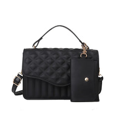 Retro Solid Bag Women's Small Square Bag Shoulder Crossbody