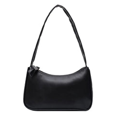 Retro Solid Totes Bag Women's Handbag PU Leather Shoulder Underarm Bag