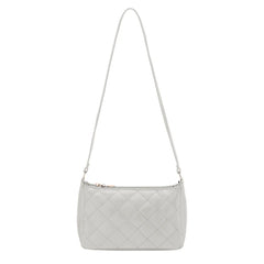 Retro Solid PU Leather Shoulder Bag for Women