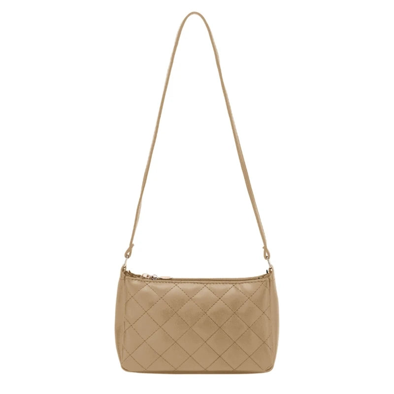 Retro PU Leather Underarm Bag Shoulder Messenger Handbag for Women Girl