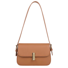 Retro Solid Women's Bag PU Leather Small Square Bag All-match Handbags