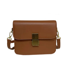 Retro Small PU Leather Crossbody Bag for Women Tote Wallet Handbags
