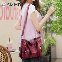 Retro Style Large Women Handbags Autumn Winter
