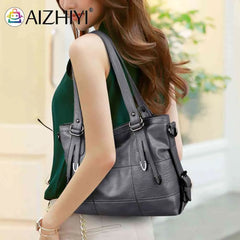 Retro Style Large Women Handbags Autumn Winter